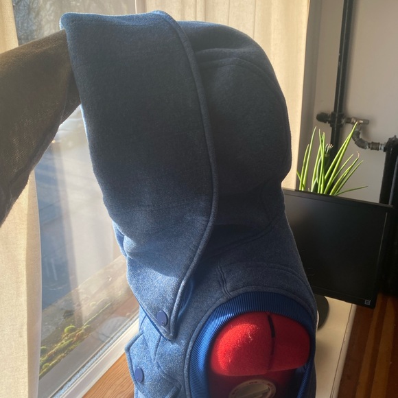 Burton Dryride blue hooded vest, women’s M - Picture 10 of 11